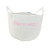 White Cotton Rope Basket - Personalized White Cotton Rope Basket - Personalized