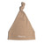 Personalized Baby Hat Brown Organic Personalized Baby Hat Brown Organic