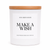 Hand Poured Candle - Make a Wish, Sandalwood & Rose