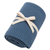Organic Baby Blanket - Knit, Blue