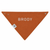Organic Cat Bandana - Burnt Orange