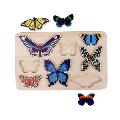 Pigloo Wooden Butterfly Puzzle Toy - Wooden Butterfly Puzzle Toy . Buy  Butterfly toys in India. shop for Pigloo products in India.