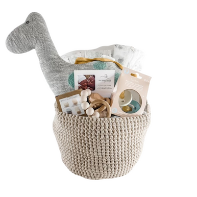 Luxury New Home Gift Basket - Farmhouse - Natural and Organic Items