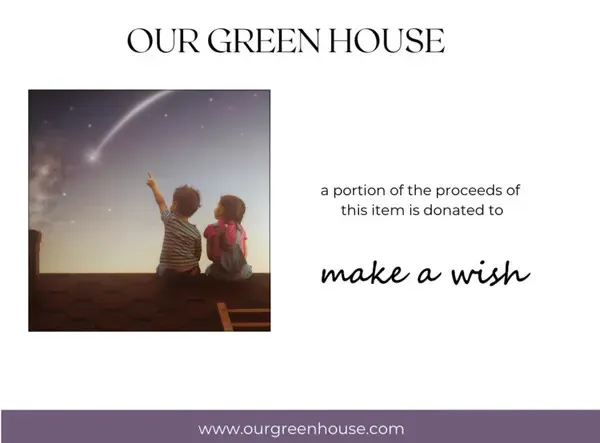 Our Green House gift basket detail