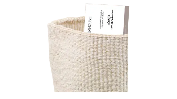Corporate gift basket - give back