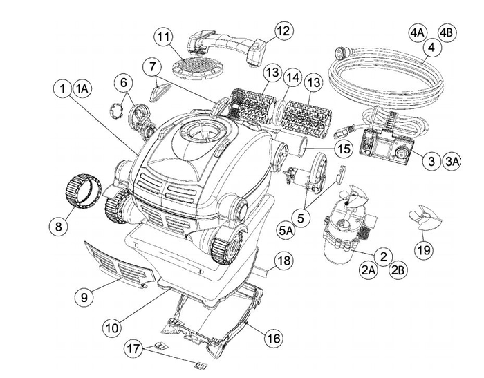 SmartPool Climber Parts