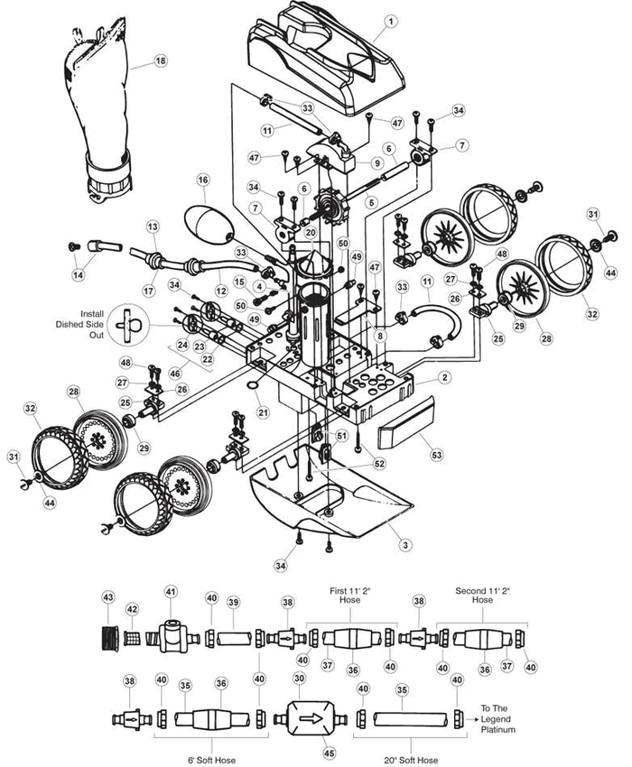 Pentair Legend Platinum - 2011 and Earlier Part