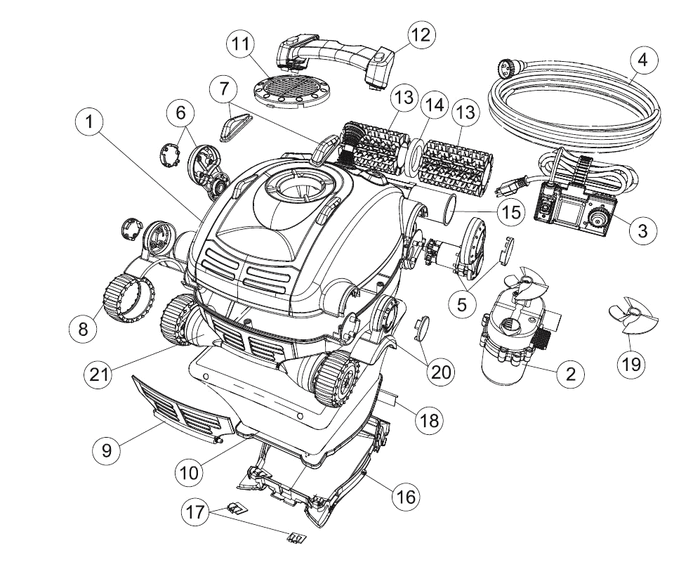 SmartPool Nitro Parts