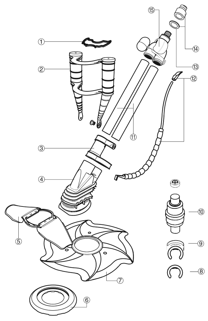 Pentair Kreepy Krauly 2000 Parts