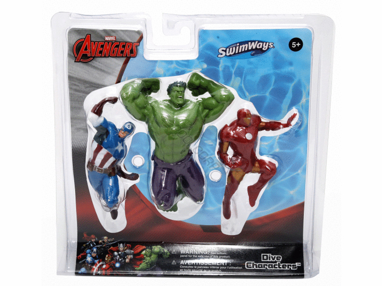 Marvels "Avengers Assemble" Diving Pool Toys