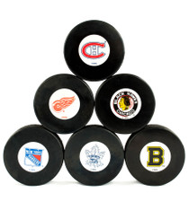 Original Six Puck Set
