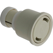 Caretaker Cleaning Head w/ 2in Collar & Cap - Light Cream