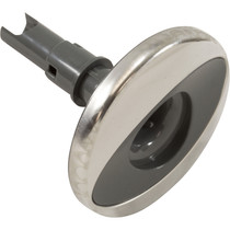 Jacuzzi Mini PowerPro FX Jet Internal , 3-1/4"fd, SS/Lt Gry