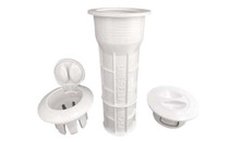 Umbrella Socket Complete Assembly White