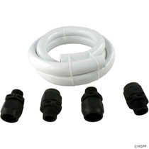 Pentair Booster Pump Hose Kit 2 Plastic Fittings and 1-6 ft White Hose (Built After 2005) # 353020