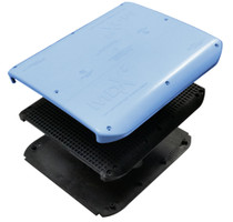 Paramount MDX2 Retro Fit Anti-Entrapment Debris Drain - Light Blue # 004-202-2221-06 Paramount MDX2 Retro Fit Anti-Entrapment Debris Drain - Light Blue # 004-202-2221-06