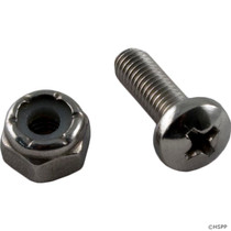 Pentair Legend 4-wheel Feed Mast Nut & Bolt to Vac Tube # EU79
