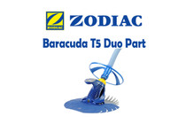 Baracuda T5 Duo Foot Pads (Silver) (Set of 2) Baracuda T5 Duo Foot Pads (Silver) (Set of 2)
