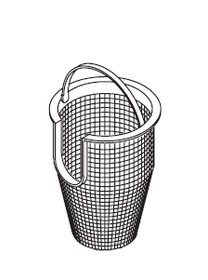 Waterway Hi-Flo Center Discharge 6in Trap Basket Assembly with Handle # 319-3230 Waterway Hi-Flo Center Discharge 6in Trap Basket Assembly with Handle # 319-3230