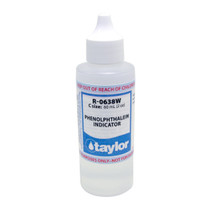 Taylor Phenolphthalein Indicator w/ White Cap 60ml #R-0638W-C Taylor Phenolphthalein Indicator w/ White Cap 60ml #R-0638W-C