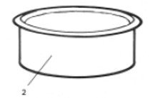 PoolMiser White Deck Ring # RP-203 PoolMiser White Deck Ring # RP-203