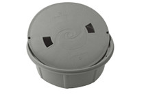 Paramount Debris Canister Deck Lid and Ring - Light Gray #005-252-4570-08