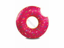 Pink Donut Float with Simulated Bite Mark Pink Donut Float with Simulated Bite Mark
