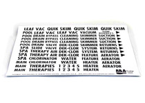 A&A Manufacturing Plumbing Labels