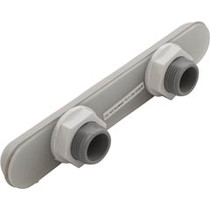 Waterfall, CMP, 18", Back Port, Gray