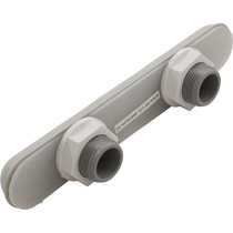 Waterfall, CMP, 18", Back Port, Gray