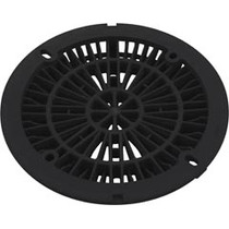 8" Galaxy Drain Cover With Screw Pack, Black