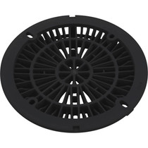 8" Galaxy Drain Cover With Screw Pack, Black