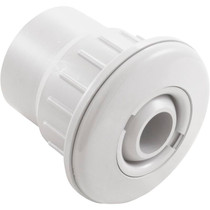 Fiberglass Wall Fitting With Eyeball, White