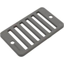 Rectangular Grate w/ Screws - Gray