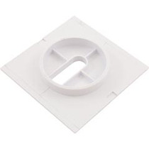 Deck Jet (J-Style) Square Cover White