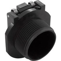 Vac Lock 1 1/2"Mpt - Black