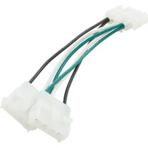 Cable Splitter Pp-1 Amp Male To 2 Female, Length 6'' Cable Splitter Pp-1 Amp Male To 2 Female, Length 6''