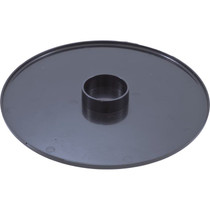 Filter Niche Lid,Pent Rainbow,Top Load,10"L x 10"W x .3H,Blk