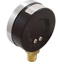 Vacuum Gauge, 1/4" Bottom Connection NPT 0-30HG 2-1/2" Face