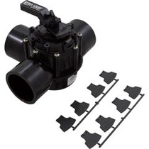 Diverter Valve, Jandy Neverlube, 3 Port, 2-1/2"s x 3"spg