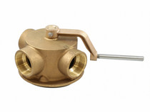 Multiport Valve, Pentair SM/SMBW, 1-1/2", with Noryl Rotor