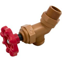 Hose Bib, 3/4" Male Pipe Thread, Plastic Hose Bib, 3/4" Male Pipe Thread, Plastic