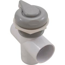 Diverter Valve, CMP Lever Handle, 2"s,3 Port, Smth Scal, Gry Diverter Valve, CMP Lever Handle, 2"s,3 Port, Smth Scal, Gry