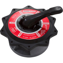 Lid Assembly, Praher ABS Top/Side Mount Valves,2",Blk,125gpm