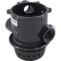 Body Assembly, Praher TM-12-B Valve, 1-1/2", Black