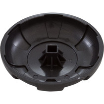 Knob, Waterway 2" Top Access Diverter Valve,5"OD,6 Spoke,Blk