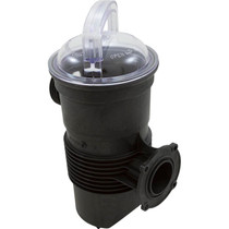 Trap Assy,PentairChallenger High Pressure-3F,Blk,w/ss Basket