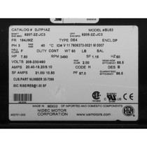 Motor, USMotor,7.5hp,208v-230v/460v,3ph,1-Spd,EQ Series,Pool