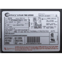 Motor, Century, 3.0 Horsepower, 230v, 2 Speed, 56 Y Frame