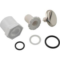 Air Injector, WW, Low Profile, 1"s/3/4"spg,Adapter Style, SS